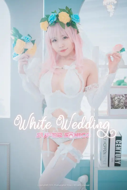 316.DJAWA Photo – Myaron - Super Sonico White Wedding 15